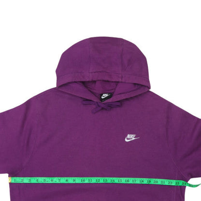 Womens UK Size L Nike Purple Pullover Hoodie