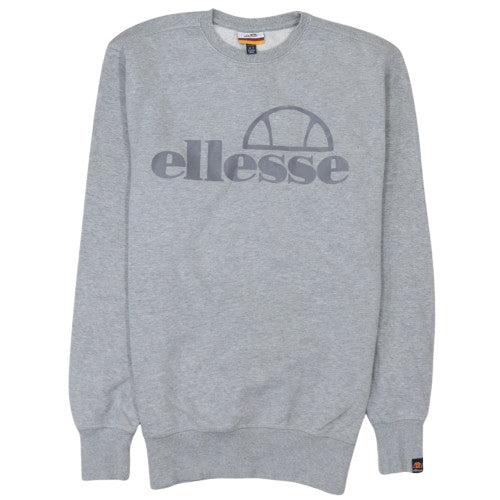 Mens UK Size S ellesse Grey Pullover Sweatshirt