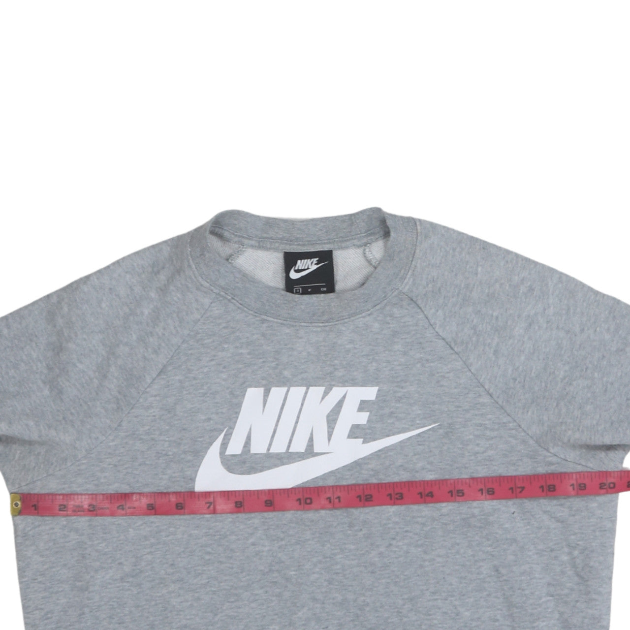 Womens UK Size S Nike Grey Pullover Sweatshirt
