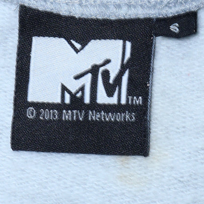 Womens UK Size S MTV Grey Pullover Sweatshirt