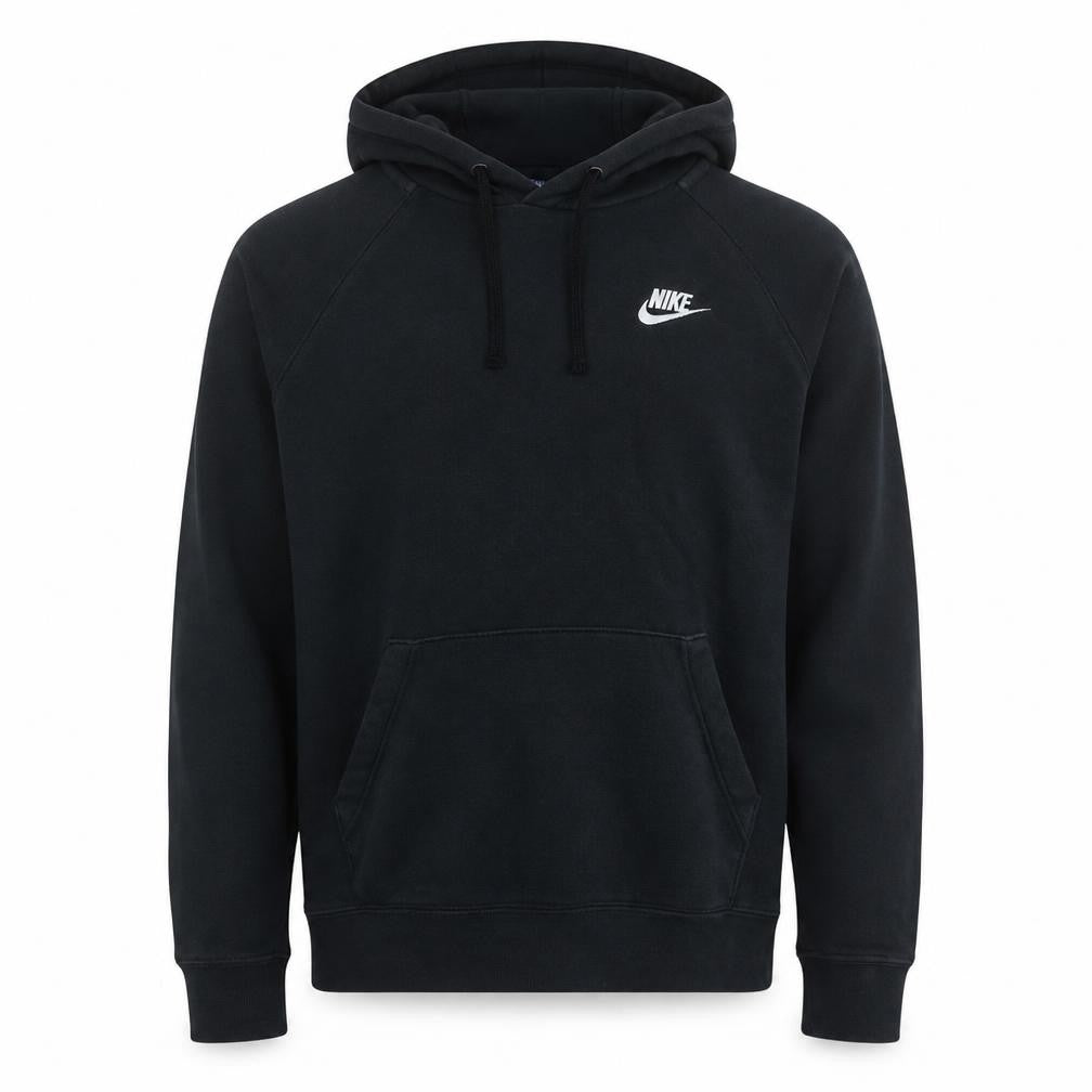 Mens UK Size M Nike Black Pullover Hoodie