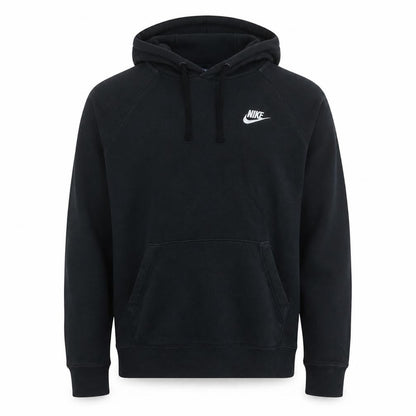 Mens UK Size M Nike Black Pullover Hoodie