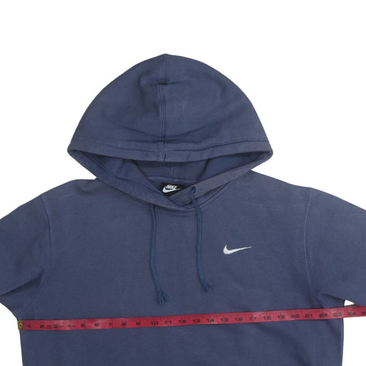 Mens UK Size M Nike Blue Pullover Hoodie