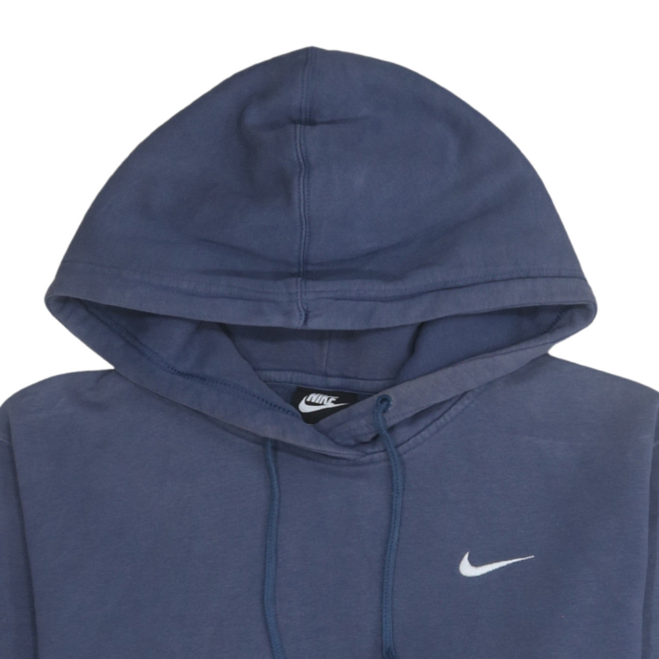 Mens UK Size M Nike Blue Pullover Hoodie
