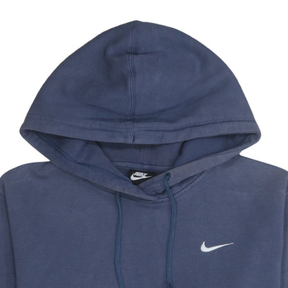 Mens UK Size M Nike Blue Pullover Hoodie