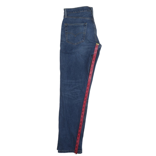 Levi's Men's Blue Straight Leg Denim Jeans Regular Fit