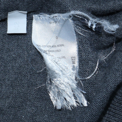Nautica Men's Grey V-Neck Cotton Modal Pullover Jumper Size L