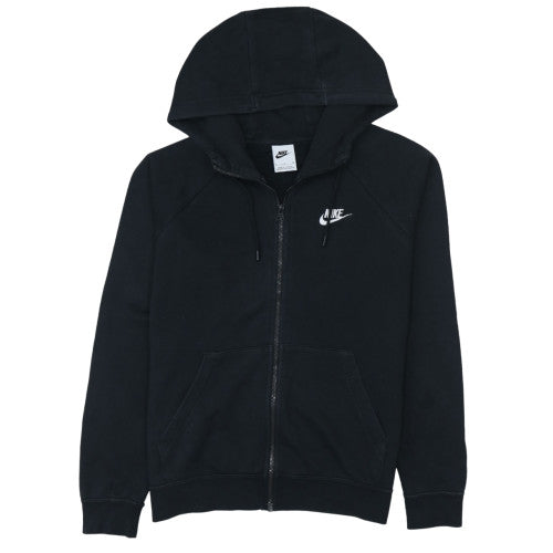 Mens UK Size S Nike Black Full Zip Hoodie