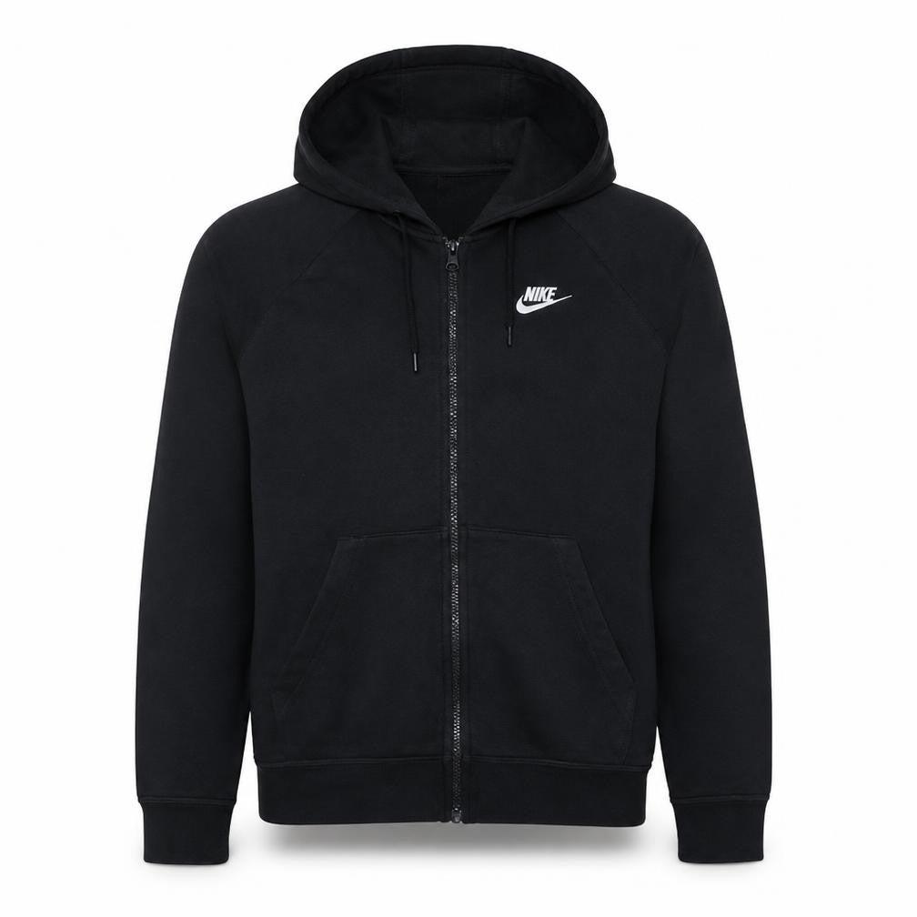 Mens UK Size S Nike Black Full Zip Hoodie