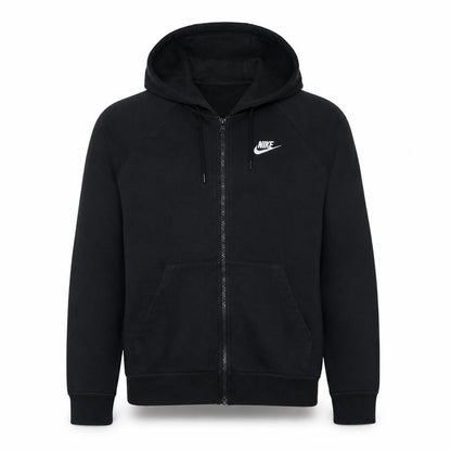 Mens UK Size S Nike Black Full Zip Hoodie