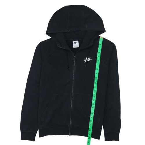 Mens UK Size S Nike Black Full Zip Hoodie