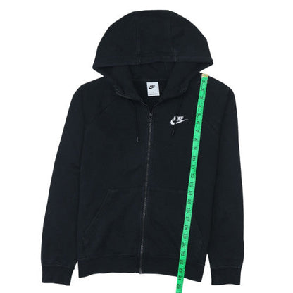 Mens UK Size S Nike Black Full Zip Hoodie