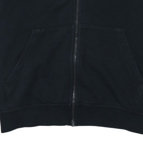 Mens UK Size S Nike Black Full Zip Hoodie