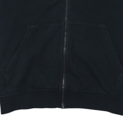 Mens UK Size S Nike Black Full Zip Hoodie