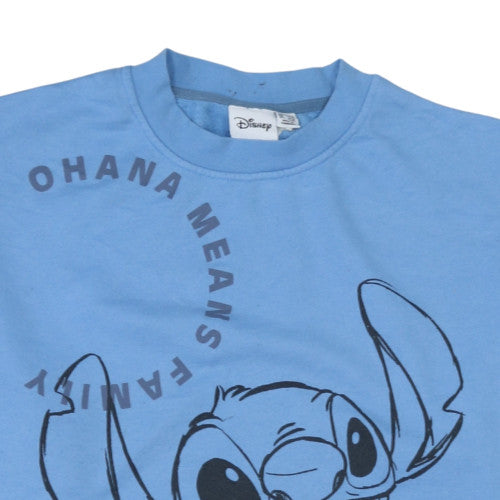 Womens UK Size M Disney Blue Pullover Sweatshirt