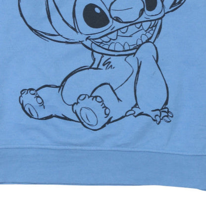 Womens UK Size M Disney Blue Pullover Sweatshirt