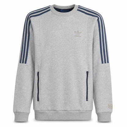 Mens UK Size S adidas Grey Pullover Sweatshirt