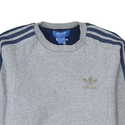 Mens UK Size S adidas Grey Pullover Sweatshirt