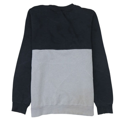 Adidas Boys Black Grey Crew Neck Pullover Sweatshirt XL 15-16 Years