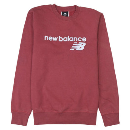 Womens UK Size M New Balance Red Pullover Sweatshirt