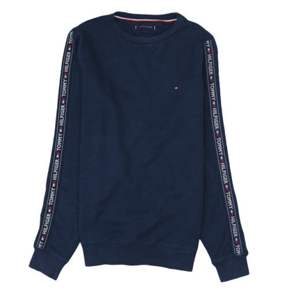 Mens UK Size S Tommy Hilfiger Blue Pullover Sweatshirt
