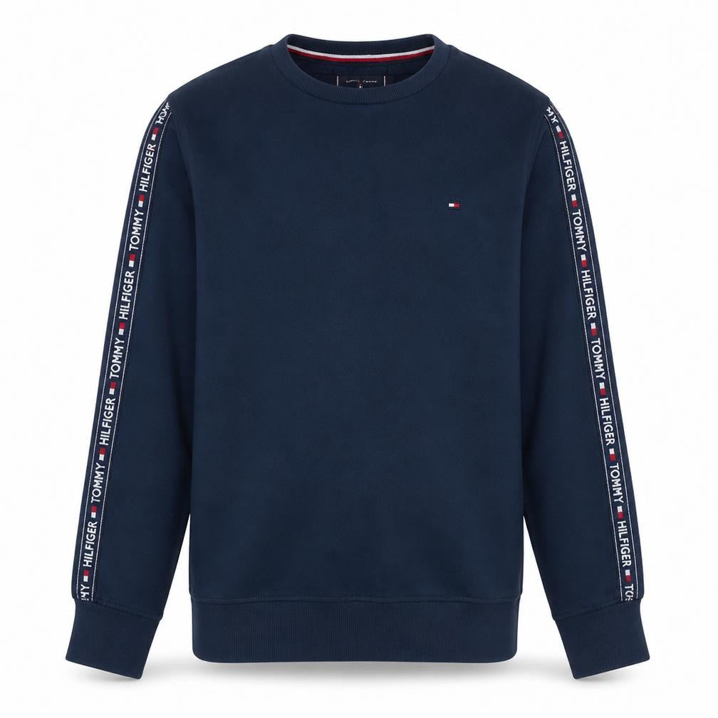 Mens UK Size S Tommy Hilfiger Blue Pullover Sweatshirt