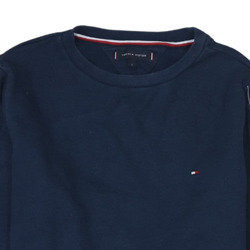Mens UK Size S Tommy Hilfiger Blue Pullover Sweatshirt