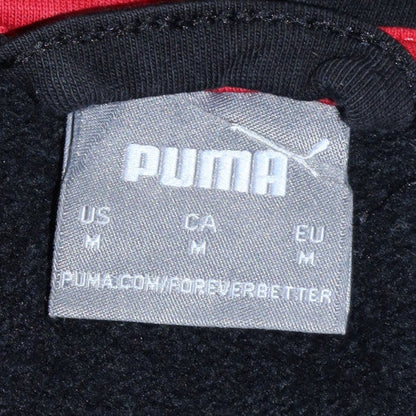 Mens UK Size M PUMA Black Full Zip Hoodie