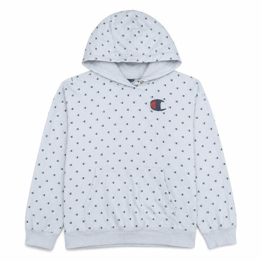 Womens UK Size XL Champion White Pullover Hoodie