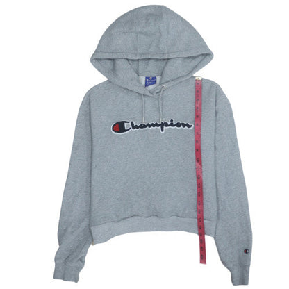 Womens UK Size XS Champion Grey Pullover Hoodie