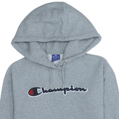 Womens UK Size XS Champion Grey Pullover Hoodie