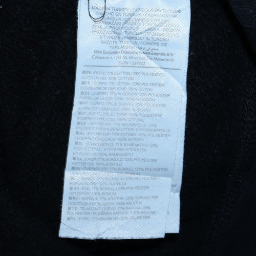 Mens UK Size S Nike Black Pullover Hoodie