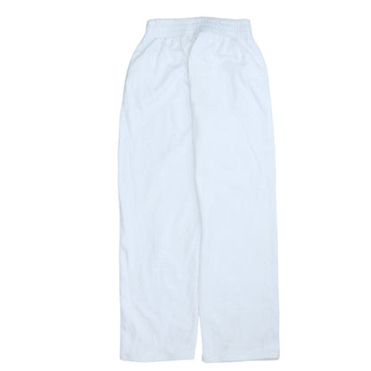 Nike Womens White XS Fleece Jogger Sweatpants Activewear