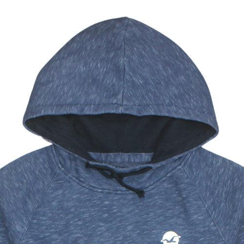 Mens UK Size M Hollister Blue Pullover Hoodie