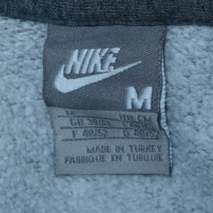 Mens UK Size M Nike Grey Full Zip Hoodie
