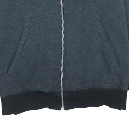 Mens UK Size M Nike Grey Full Zip Hoodie