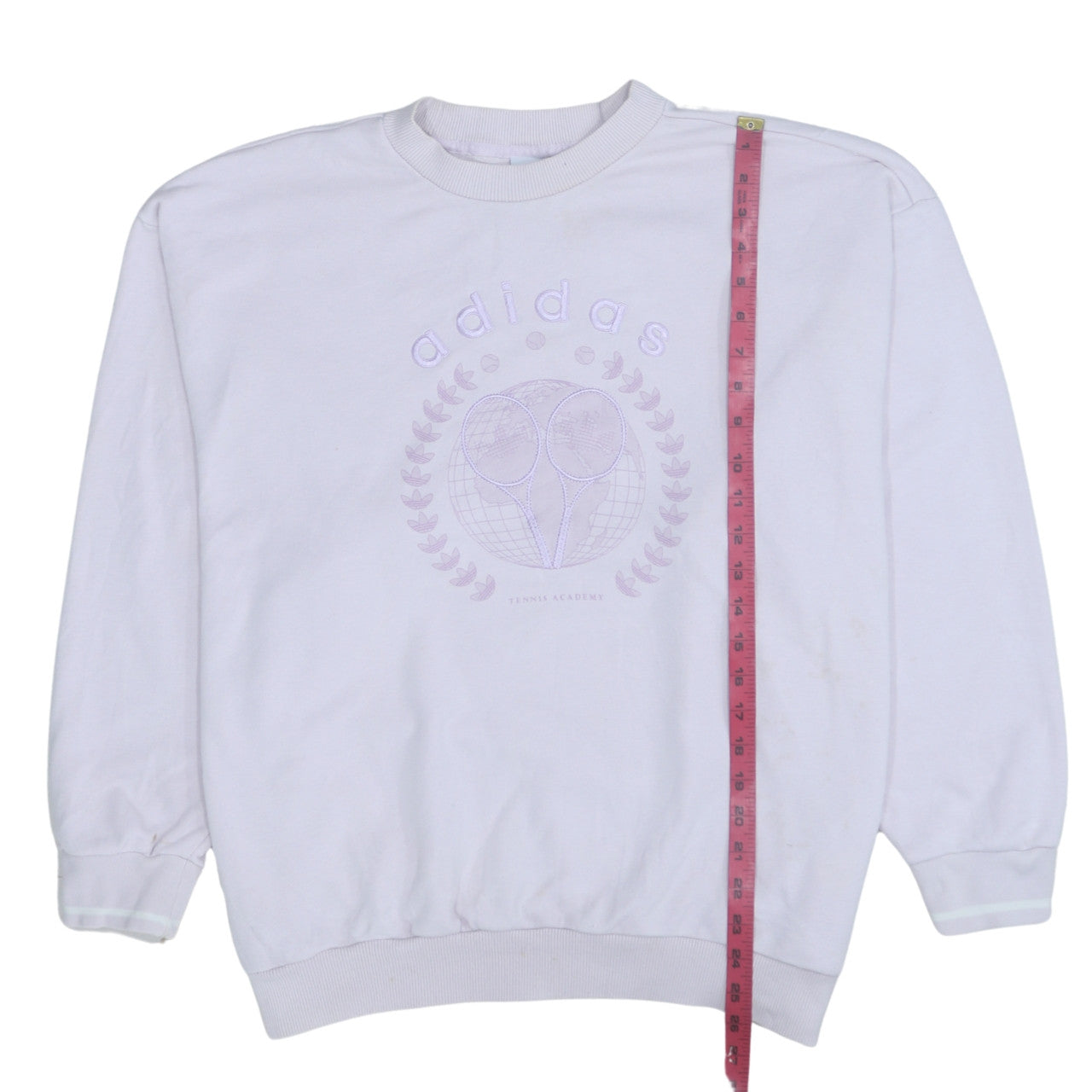 Womens UK Size 8 adidas White Pullover Sweatshirt
