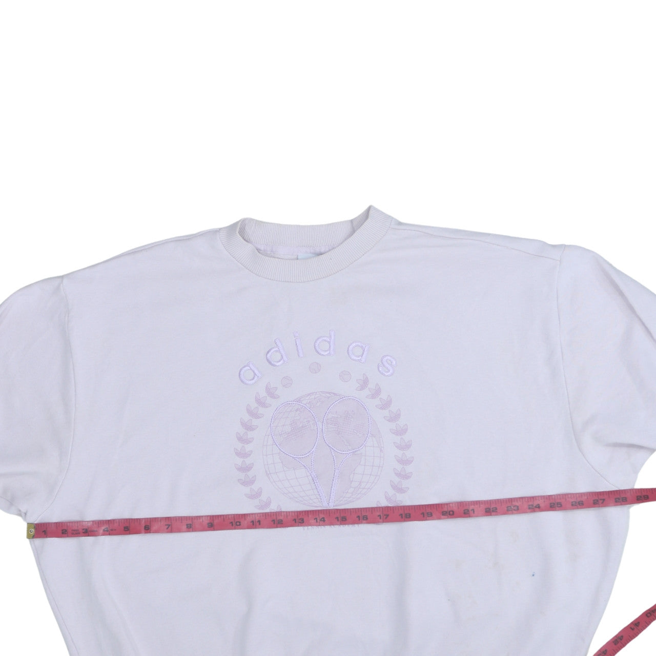 Womens UK Size 8 adidas White Pullover Sweatshirt