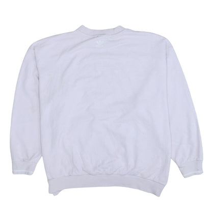Womens UK Size 8 adidas White Pullover Sweatshirt