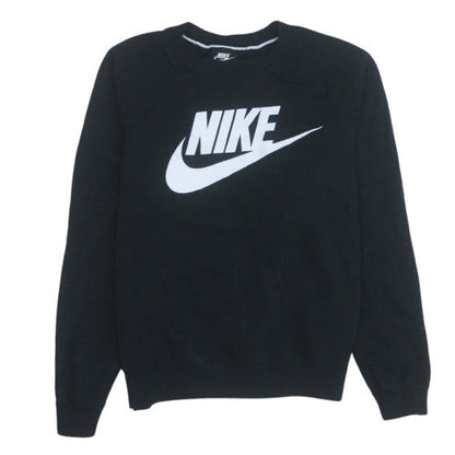 Mens UK Size S Nike Black Pullover Sweatshirt