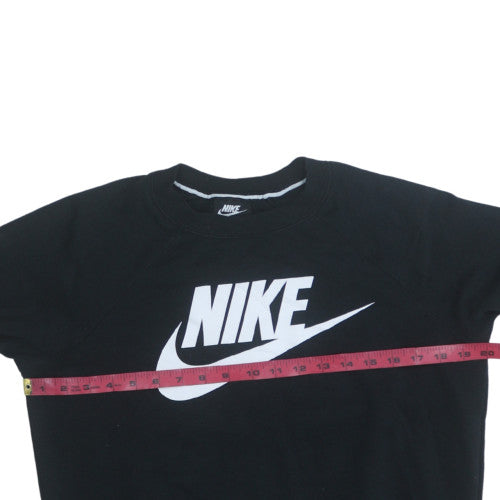 Mens UK Size S Nike Black Pullover Sweatshirt