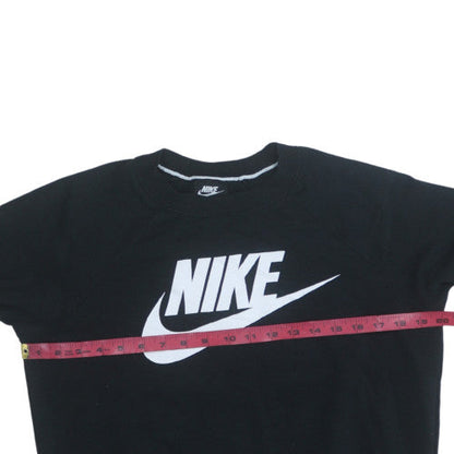 Mens UK Size S Nike Black Pullover Sweatshirt