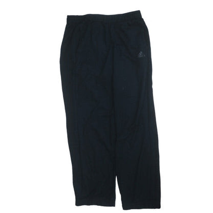 Adidas Men's Black Sport Essentials Climalite Track Pants M
