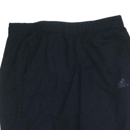 Adidas Men's Black Sport Essentials Climalite Track Pants M
