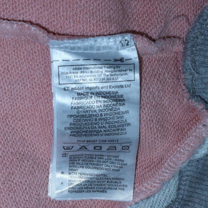 Womens UK Size 4 adidas Grey Pullover Sweatshirt