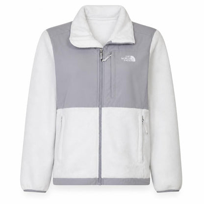The North Face Womens White Fleece Full Zip Jacket M