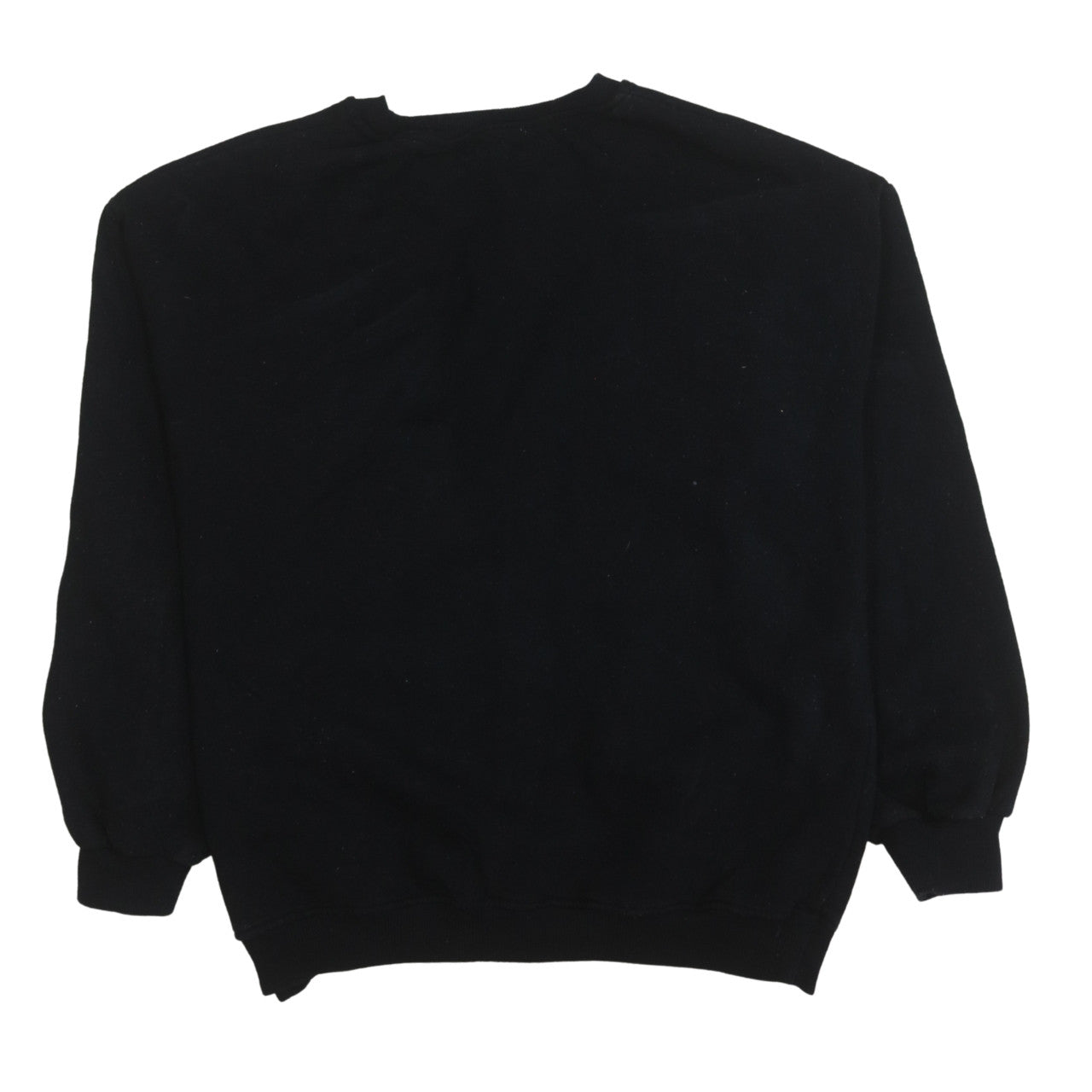 Womens UK Size L Pull & Bear Black Pullover Sweatshirt