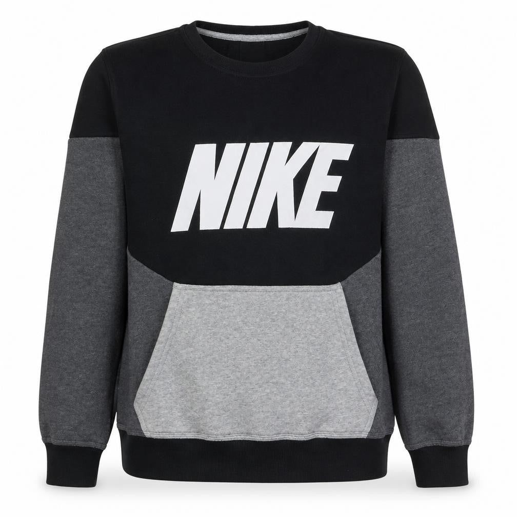 Mens UK Size M Nike Black Pullover Sweatshirt