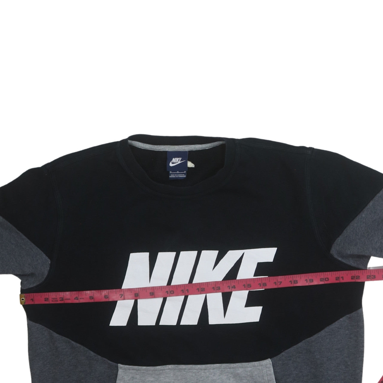 Mens UK Size M Nike Black Pullover Sweatshirt
