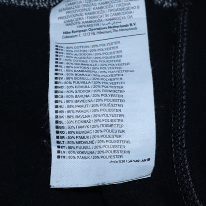 Mens UK Size M Nike Black Pullover Sweatshirt